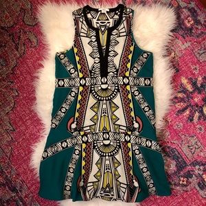 Bar III Tribal Print Dress